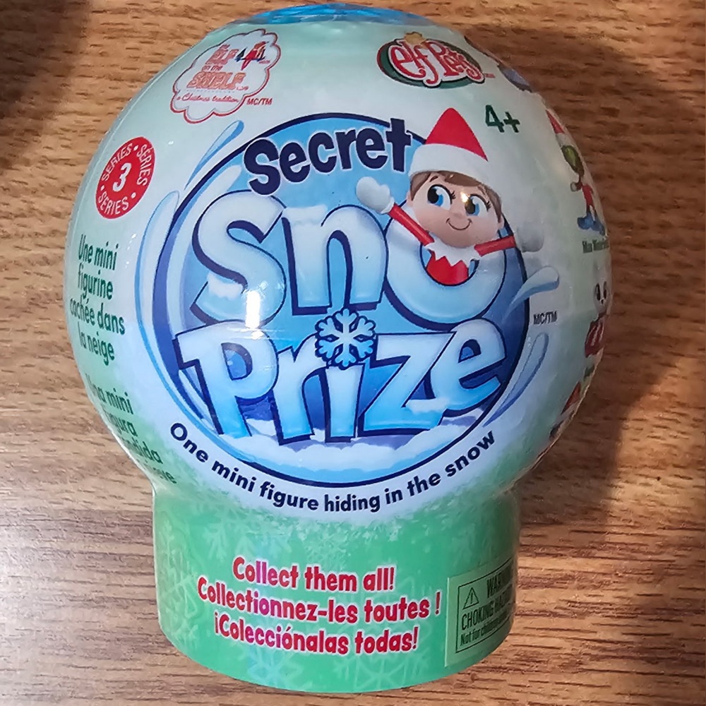 Lot of 12 Elf On The Shelf Secret Sno Prize Globes (Series 3)